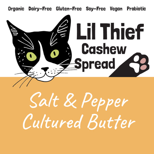Salt & Pepper Cultured Butter